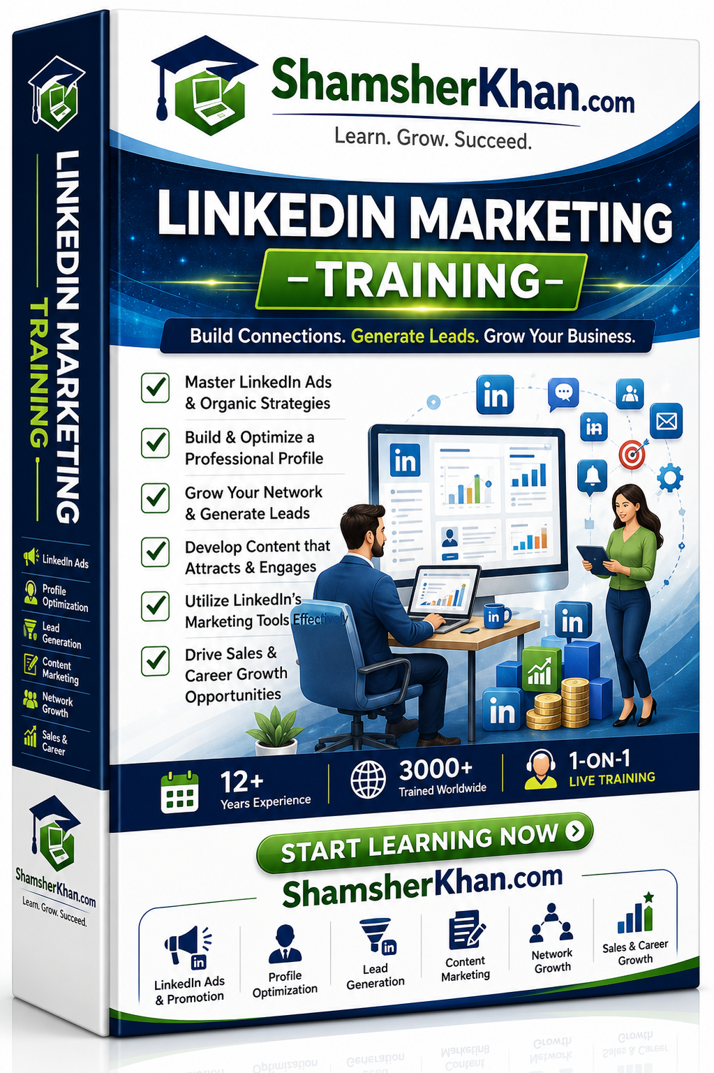 LinkedIn Marketing Training - 7 Days Live 1-on-1 Online