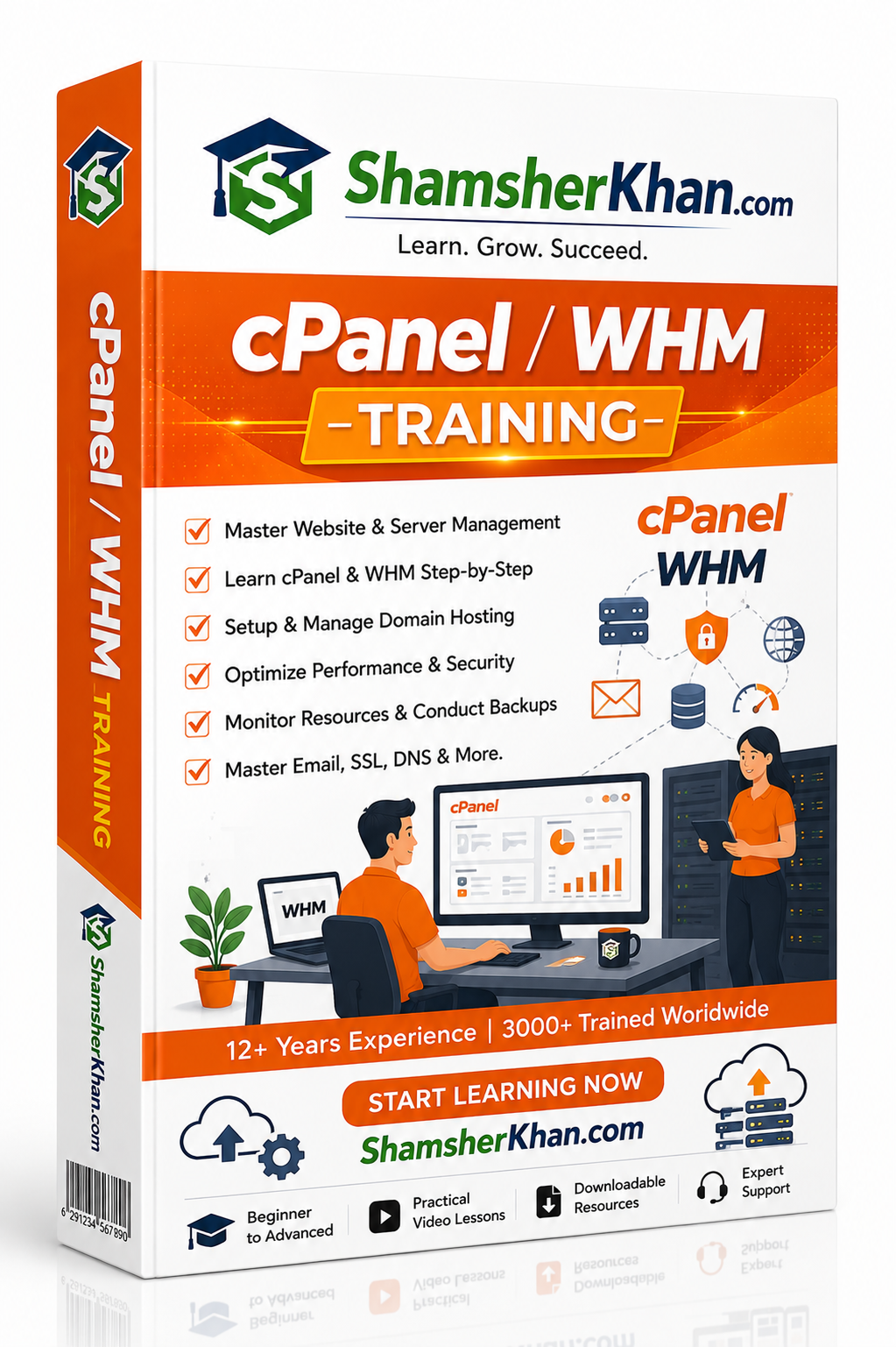 cPanel / Web Hosting Training - 7-Day Live 1-on-1 Training Course