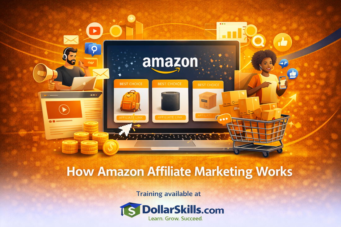 How Amazon Affiliate Marketing (Associate Program) Works