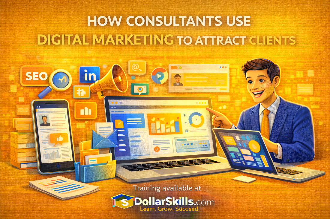 How Consultants Use Digital Marketing to Attract Clients