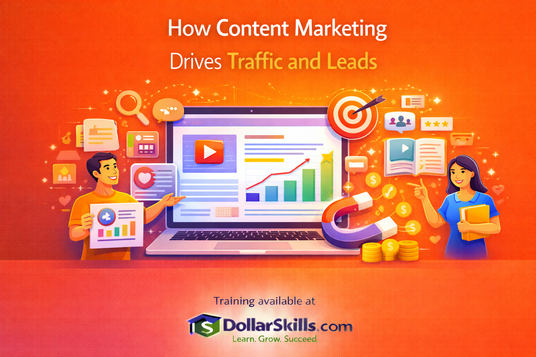 How Content Marketing Drives Traffic and Leads