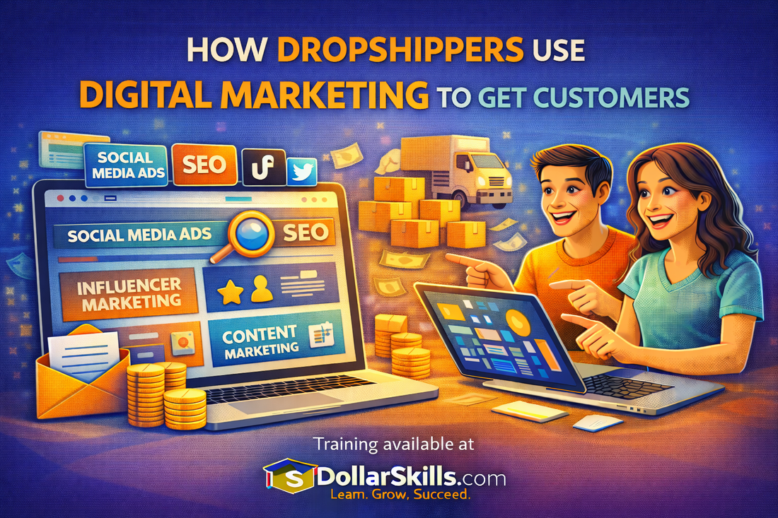 How Dropshippers Use Digital Marketing to Get Customers
