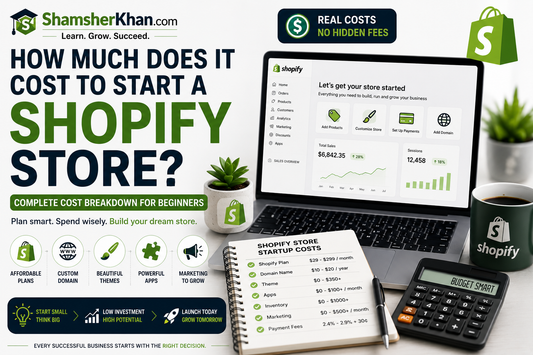 How Much Does It Cost to Start a Shopify Store?