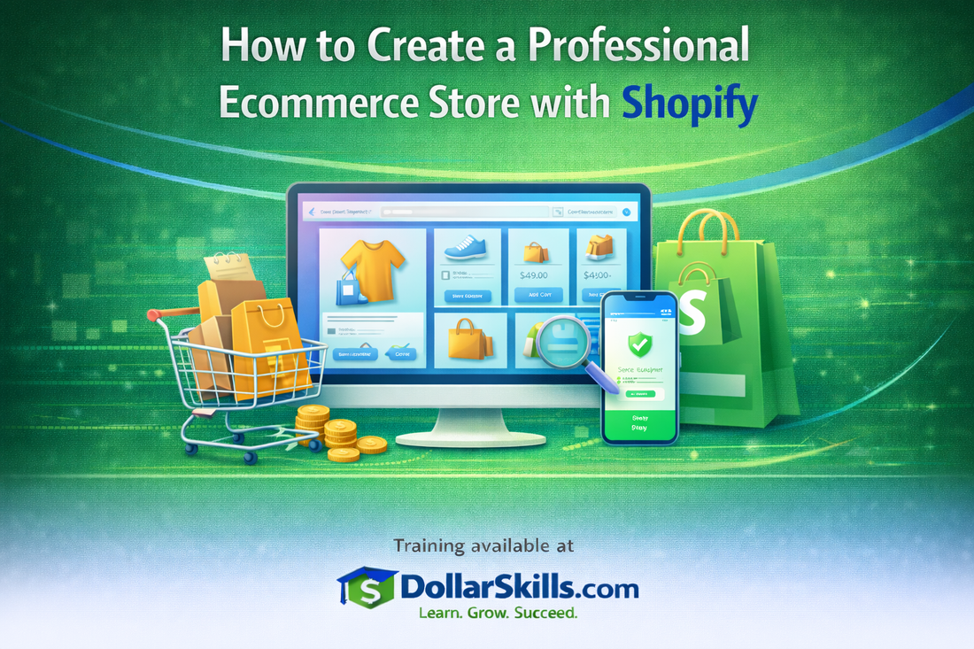 How to Create a Professional Ecommerce Store with Shopify
