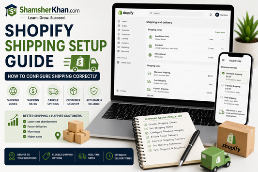 Shopify Shipping Setup Guide: How to Configure Shipping Correctly