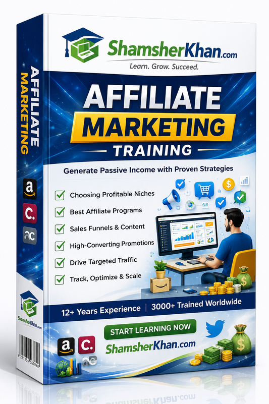 Affiliate Marketing Training - 7 Days Live 1-on-1 Online Training