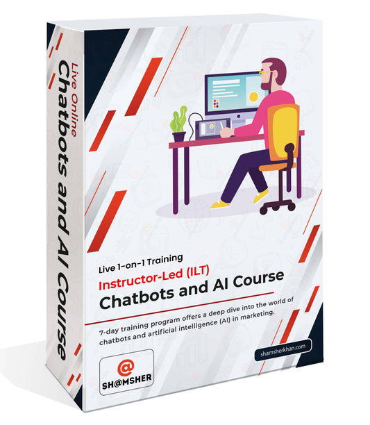 Learn Chatbots and AI  - Live 7 Days 1-on-1 Training