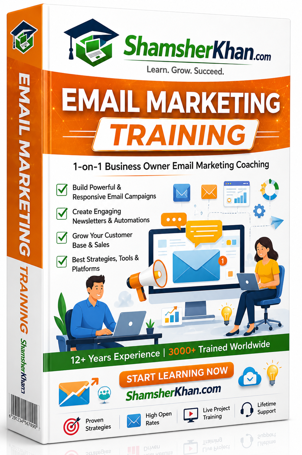 Bulk Email Marketing Training - 7 Days Live 1-on-1 Online