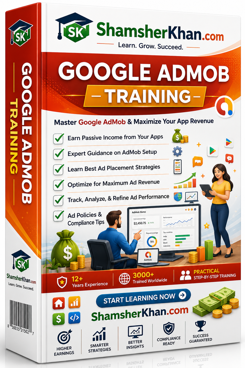Google AdMob Training:  Live 1-on-1  Online