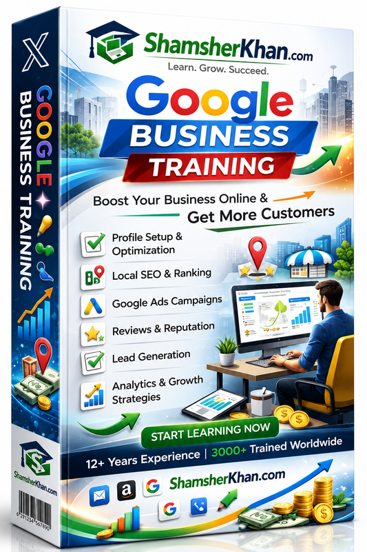 Google My Business Listing Training - 7 Days Live 1-on-1 Online