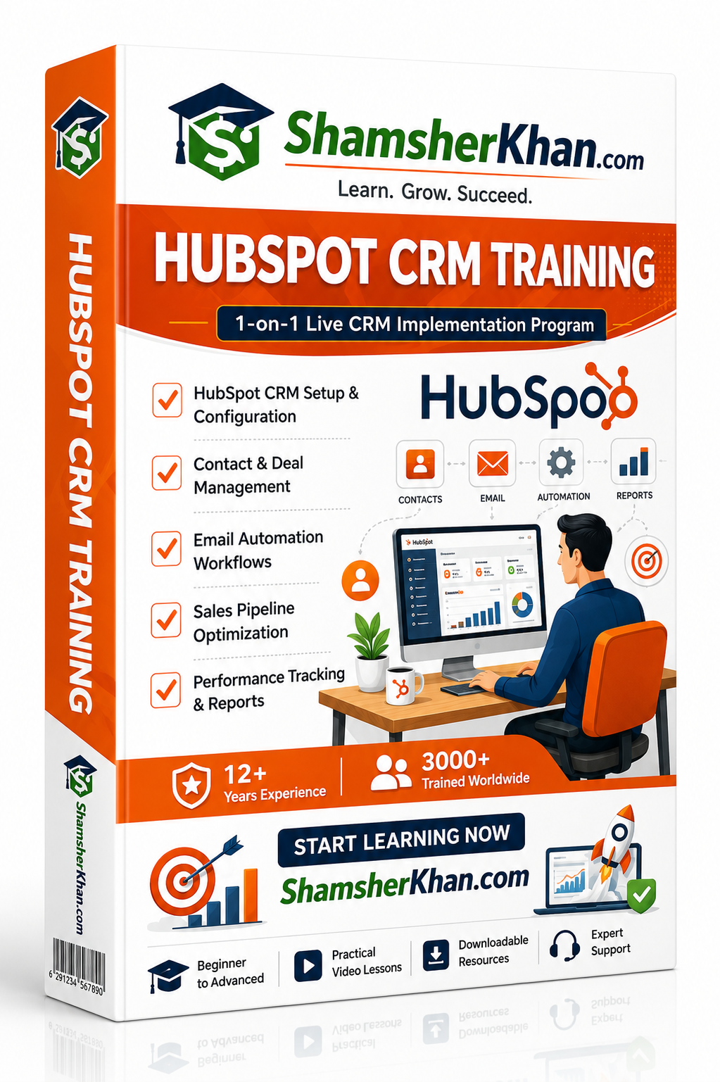 Hubspot CRM Training 7 Days Live 1-1 Training