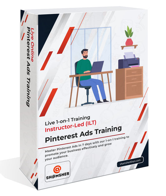 الدورة التدريبية لإعلانات Pinterest: تدريب مباشر عبر الإنترنت 1 على 1 