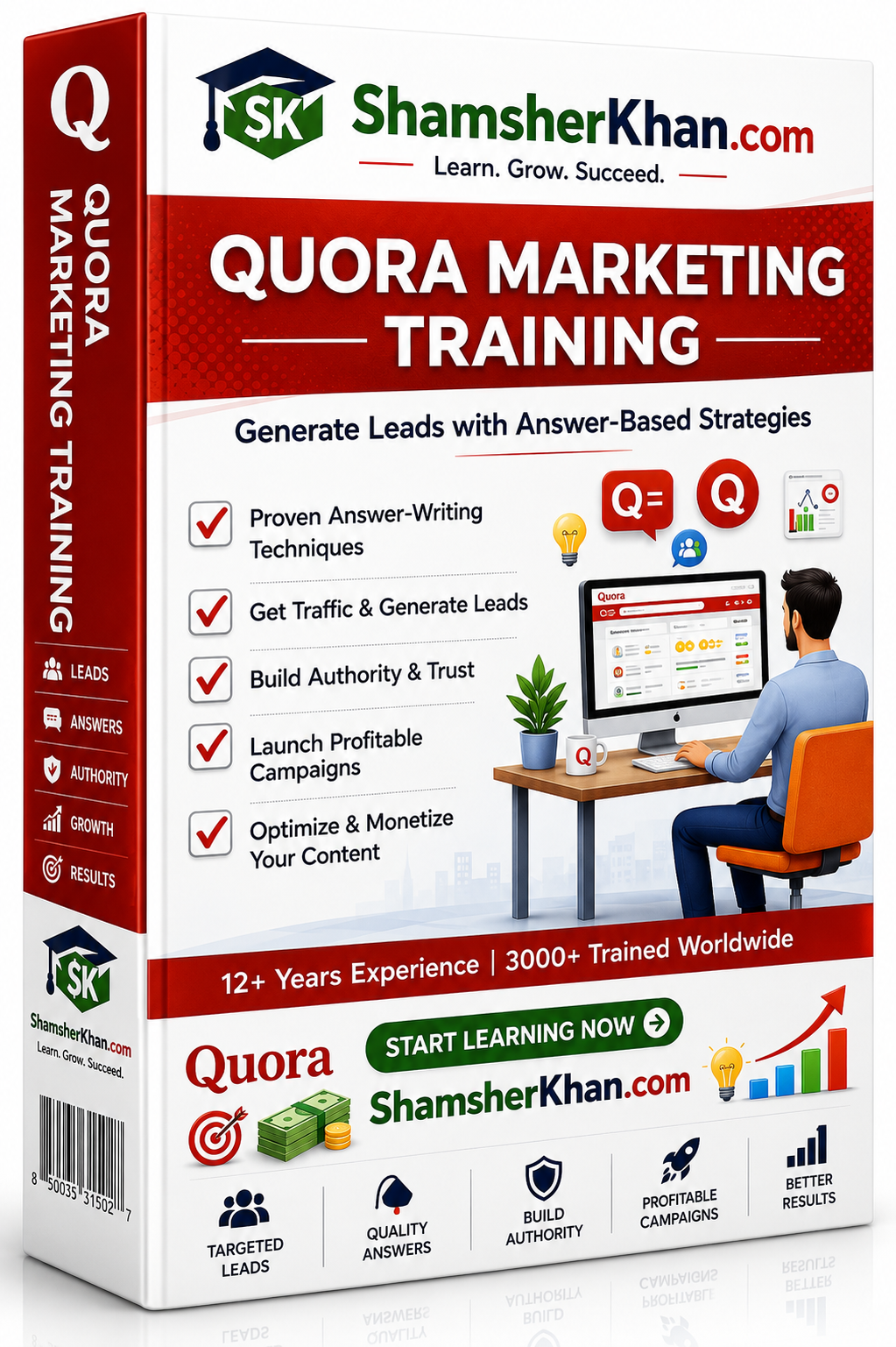 Quora Marketing Training - Live 7 Days 1-on-1 Online