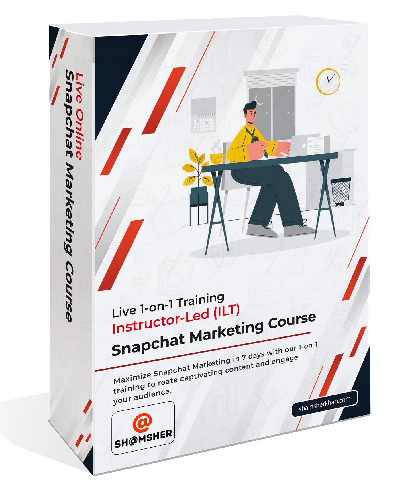 دورة التسويق عبر Snapchat: تدريب مباشر عبر الإنترنت 1 على 1 