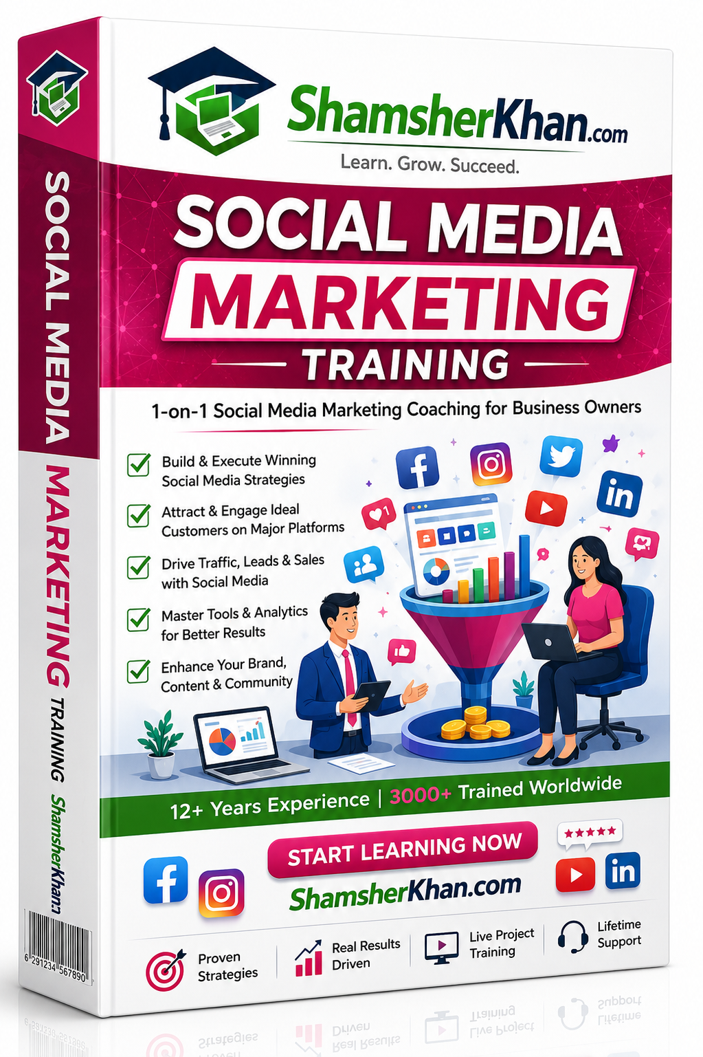 Social Media Marketing Training - 7 Days Live 1-on-1 Online