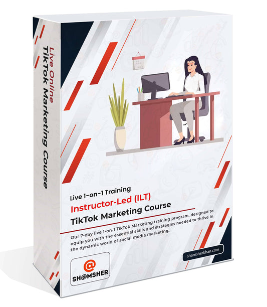 TikTok Marketing Training (Live 1-on-1 Online)