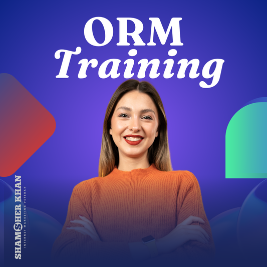 Online Reputation Management Training - 7 Days Live 1-on-1 Online