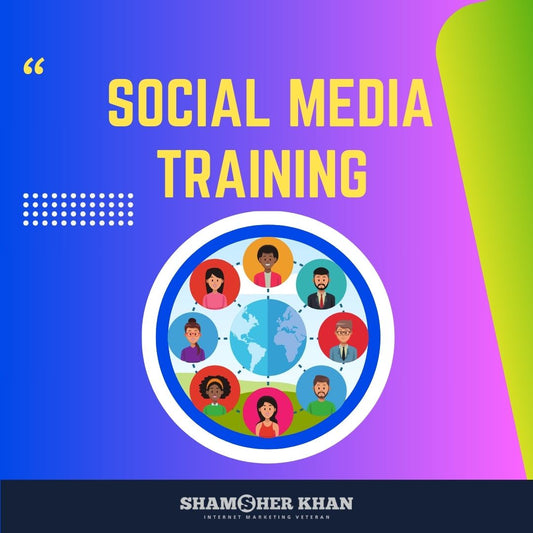 Social Media Marketing Training - 7 Days Live 1-on-1 Online